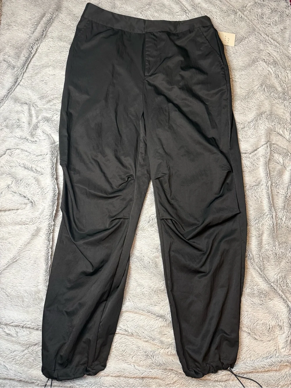 Black Parachute Jogger Pants size 10 A New Day